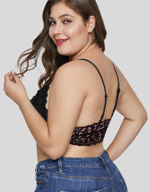 Load image into Gallery viewer, Chunky Lace Plus Size Bralette
