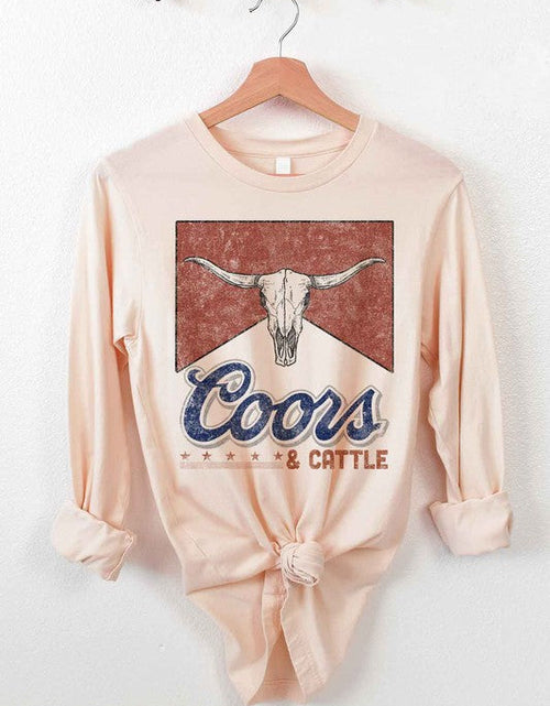 Load image into Gallery viewer, WESTERN CATTLE LONG SLEEVE TEE
