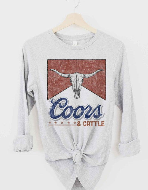 Load image into Gallery viewer, WESTERN CATTLE LONG SLEEVE TEE
