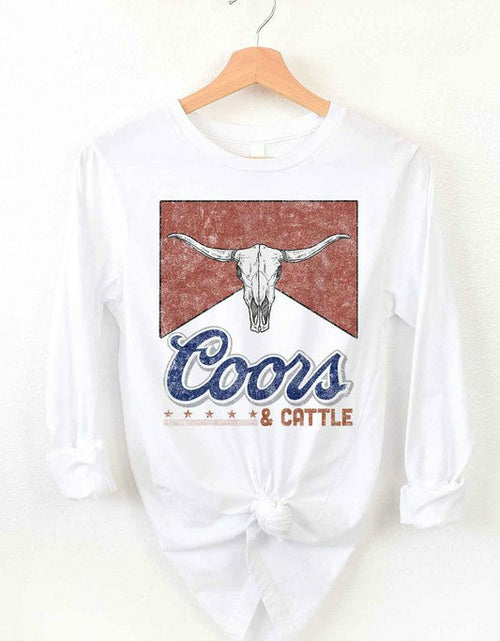 Load image into Gallery viewer, WESTERN CATTLE LONG SLEEVE TEE
