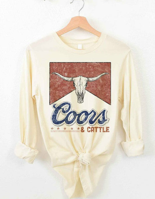 Load image into Gallery viewer, WESTERN CATTLE LONG SLEEVE TEE
