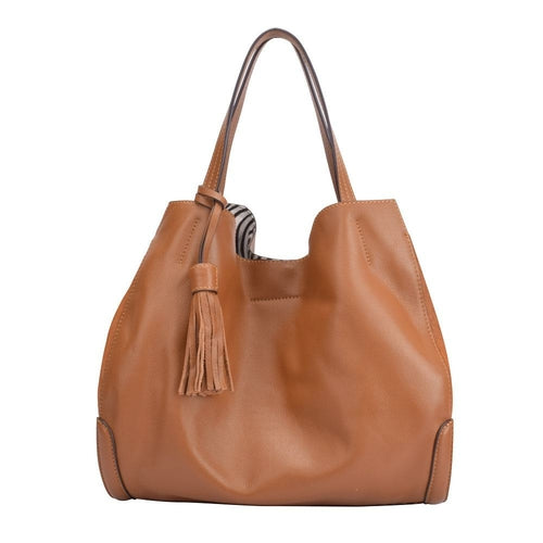 Load image into Gallery viewer, Maria Carla Woman&#39;s Fashion Luxury Leather Handbag, Smooth Leather
