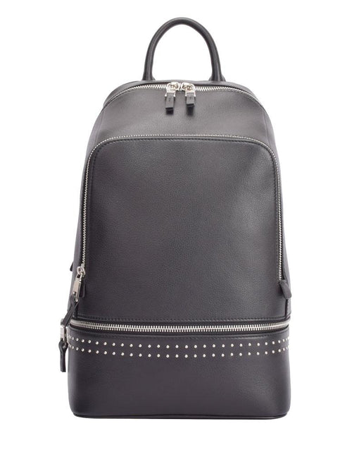 Load image into Gallery viewer, Maria Carla Woman&#39;s Fashion Luxury Leather Backpack, Smooth Leather
