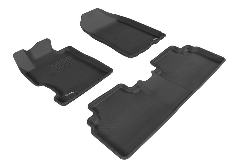 3D MAXpider 2006-2011 Honda Civic Sedan Kagu 1st & 2nd Row Floormat -