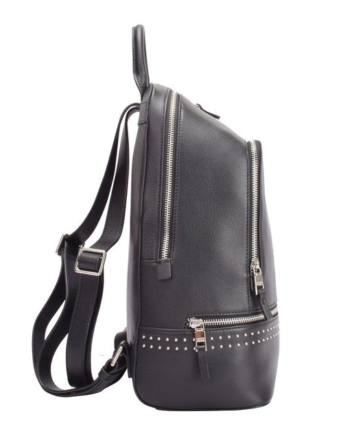 Load image into Gallery viewer, Maria Carla Woman&#39;s Fashion Luxury Leather Backpack, Smooth Leather
