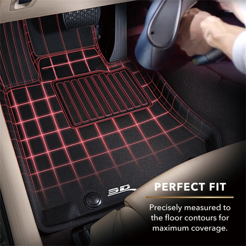 3D MAXpider 2015-2020 Dodge Challenger Rwd Kagu 1st Row Floormat -