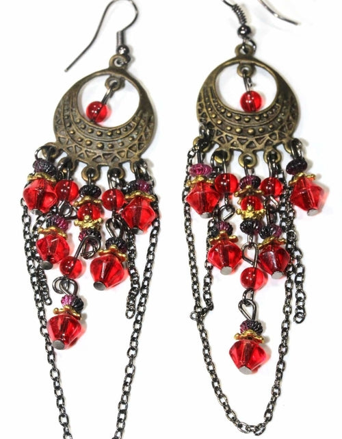 Load image into Gallery viewer, Gypsy Style Chandelier Earrings
