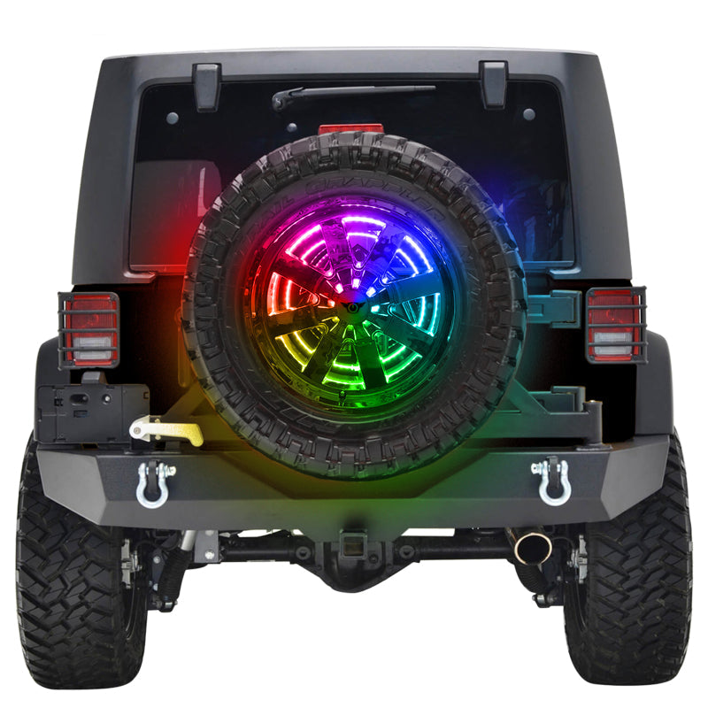 Oracle LED Illuminated Wheel Ring 3rd Brake Light - ColorSHIFT w/o