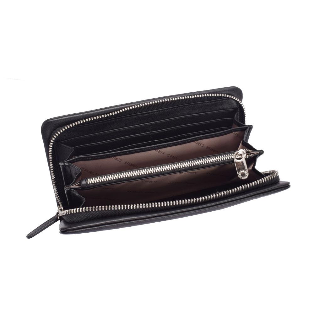 Maria Carla Woman's Fashion Luxury Leather Long Wallet