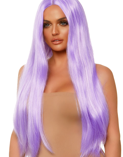 Load image into Gallery viewer, Long Straight Wig 33 Inch - Lavender
