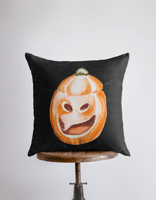 Load image into Gallery viewer, Jack O Lantern Pillow Cover | Fall Décor | Halloween Pillows |
