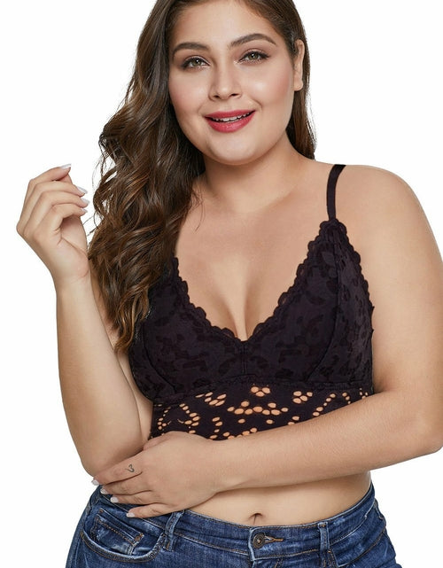 Load image into Gallery viewer, Chunky Lace Plus Size Bralette
