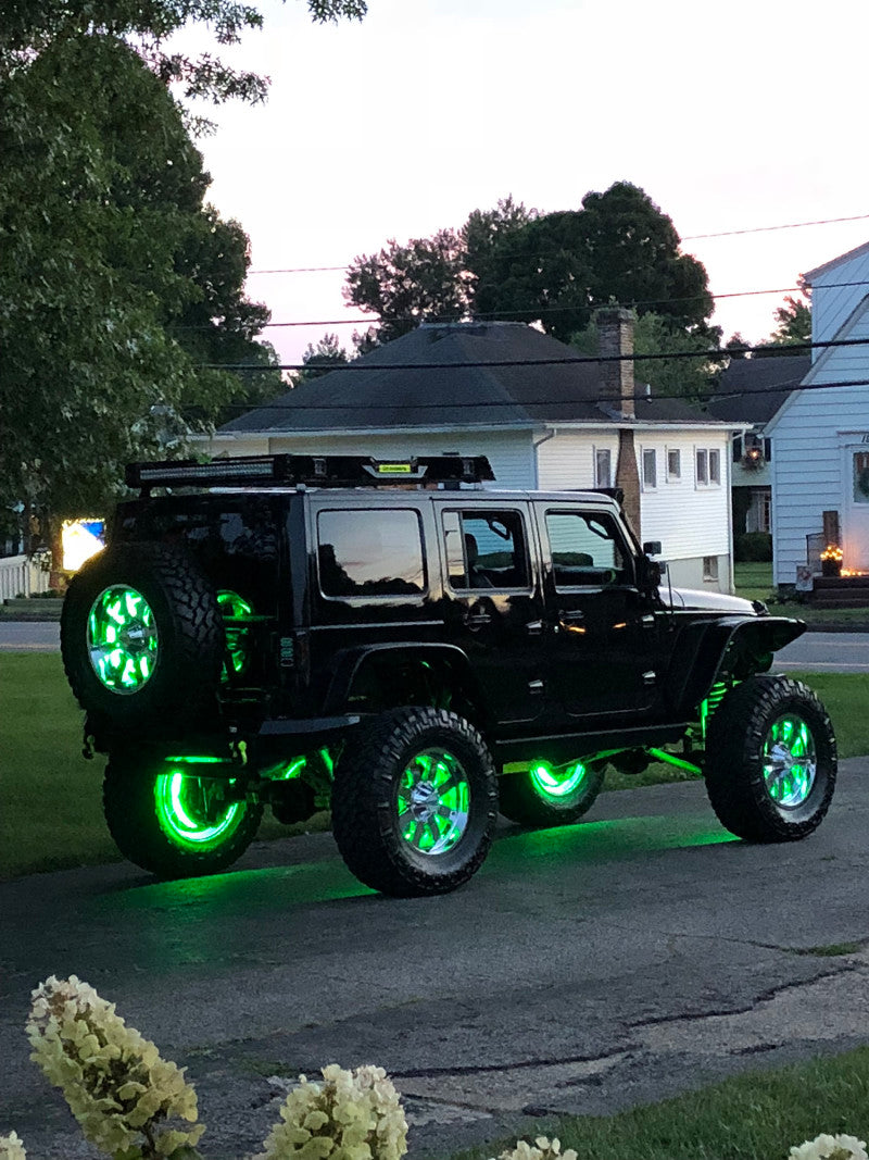 Oracle LED Illuminated Wheel Ring 3rd Brake Light - ColorSHIFT w/o