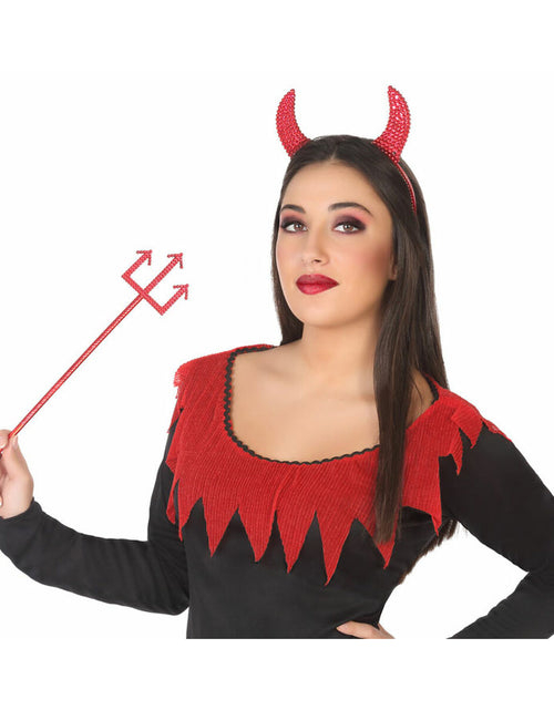 Load image into Gallery viewer, Costune accessories Red Male Demon Polyester Halloween
