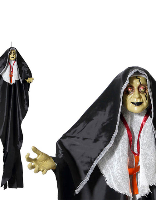 Load image into Gallery viewer, Halloween Decorations Creepy Nun
