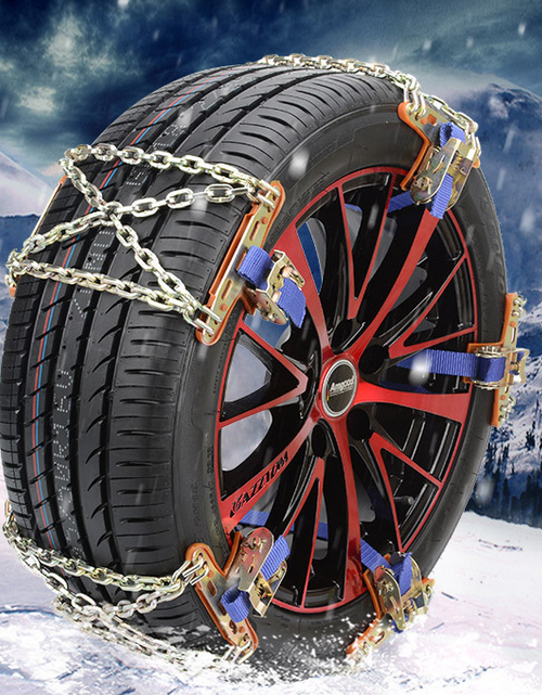 Load image into Gallery viewer, Car SUV Anti-skid Chain Automobile Tire Emergency Chain
