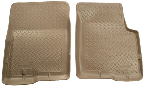 Load image into Gallery viewer, Husky Liners 95 1/2-04 Toyota Tacoma Classic Style Tan Floor Liners
