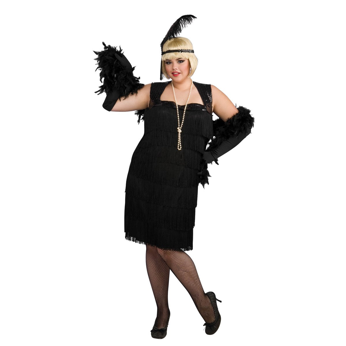 Rubies Costumes 278273 Adult Flapper Costume, Normal Size