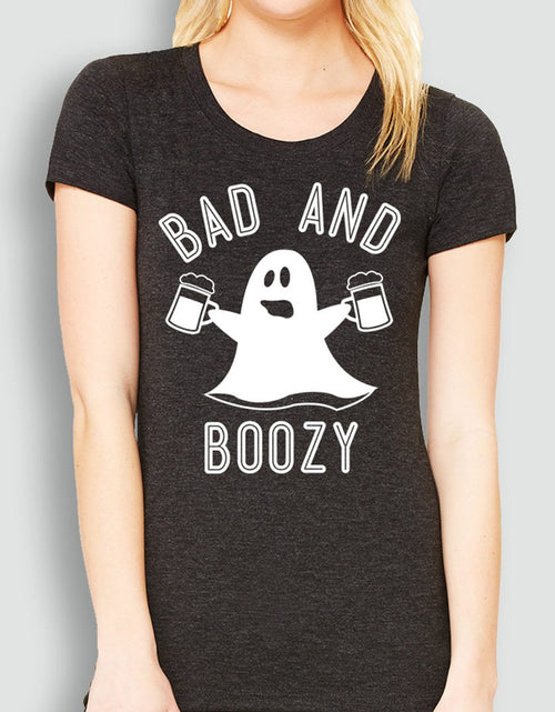 Load image into Gallery viewer, BAD &amp; BOOZY Mugs Halloween Short Sleeve Tee - Pick
