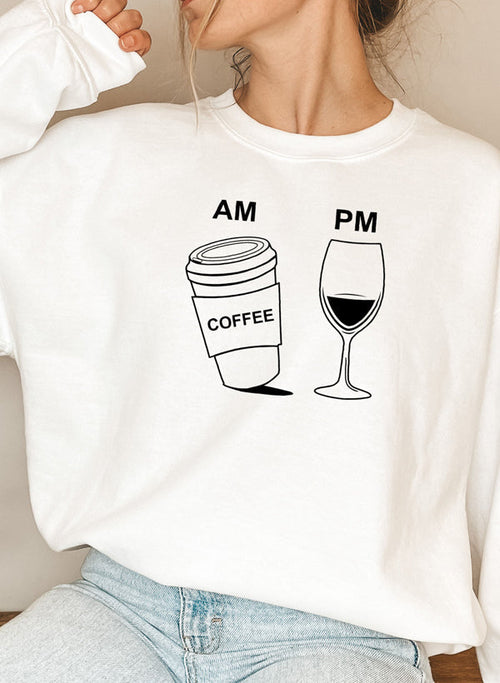 Coffee & Wine Sweat Shirt