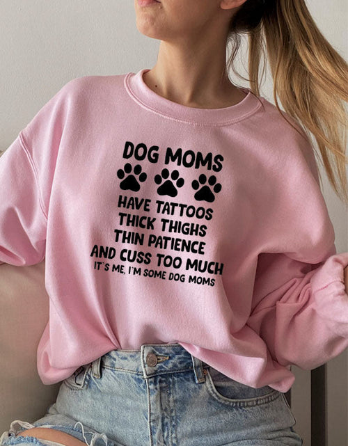 Load image into Gallery viewer, Dog Moms Sweat Shirt
