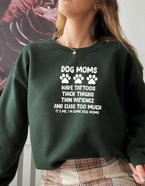 Load image into Gallery viewer, Dog Moms Sweat Shirt
