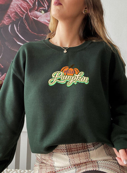 Hello Pumpkin Sweat Shirt