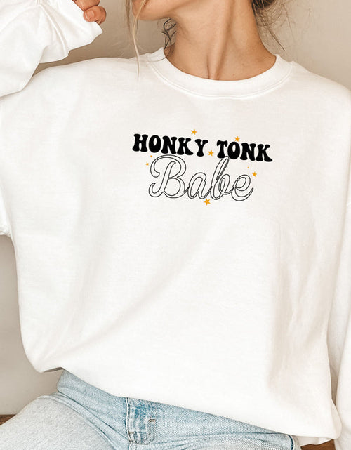 Load image into Gallery viewer, Honky Tonk Babe Sweat Shirt
