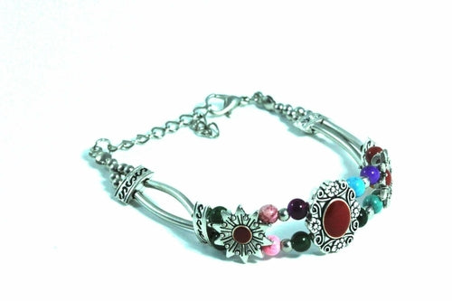 Load image into Gallery viewer, Sweet Sunflower Boho Bracelet
