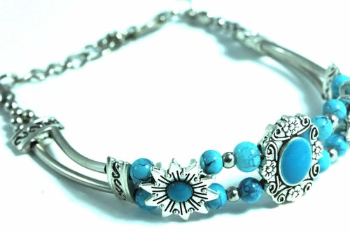 Load image into Gallery viewer, Sweet Sunflower Boho Bracelet
