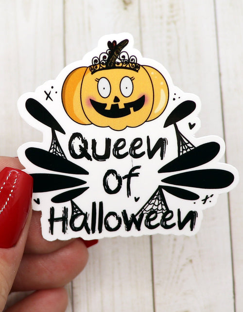 Load image into Gallery viewer, Queen of Halloween Vinyl Sticker
