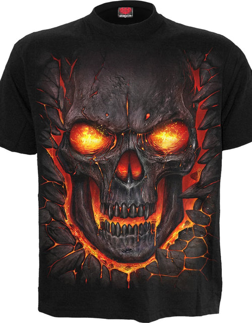 Load image into Gallery viewer, SKULL LAVA - T-Shirt Black
