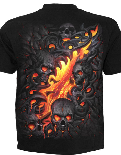 Load image into Gallery viewer, SKULL LAVA - T-Shirt Black
