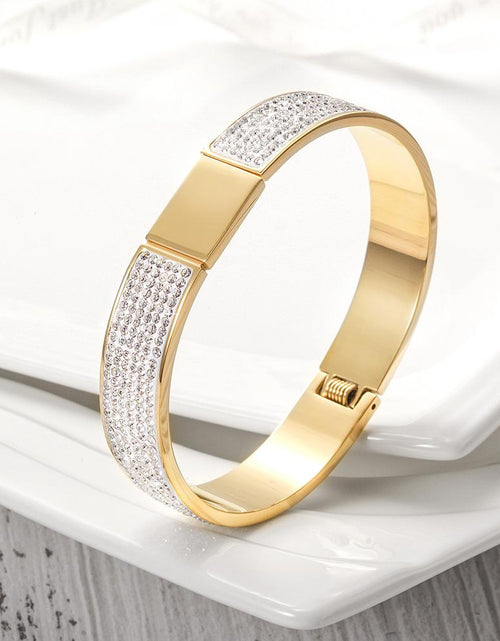 Load image into Gallery viewer, FLAWLESS PAVÉ BANGLE
