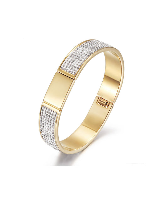 Load image into Gallery viewer, FLAWLESS PAVÉ BANGLE
