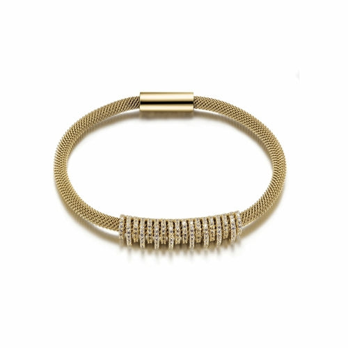 Load image into Gallery viewer, SHINY PARALLEL CZ BANGLE
