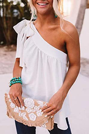 Asymmetric One-Shoulder Tops