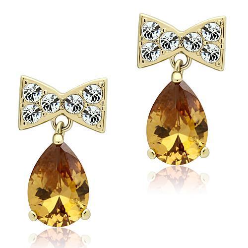 Load image into Gallery viewer, Women Stainless Steel Cubic Zirconia Earrings
