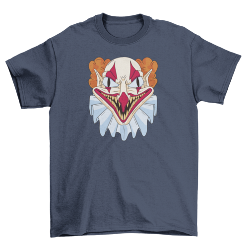 Scary Halloween clown t-shirt