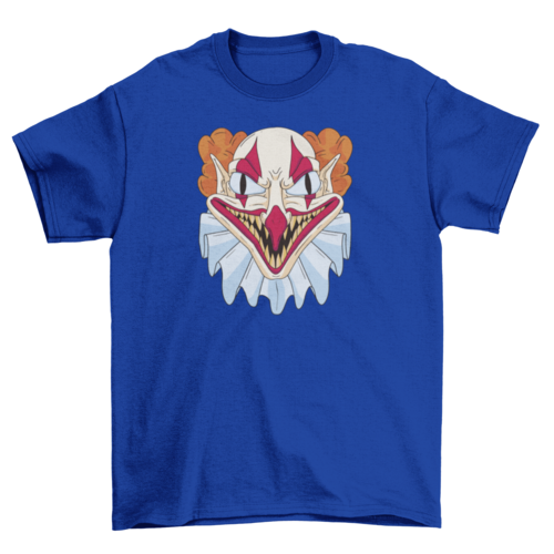 Scary Halloween clown t-shirt