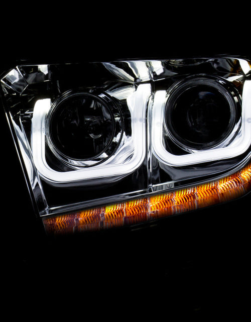 Load image into Gallery viewer, ANZO 2014-2016 Toyota Tundra Projector Headlights w/ U-Bar Chrome
