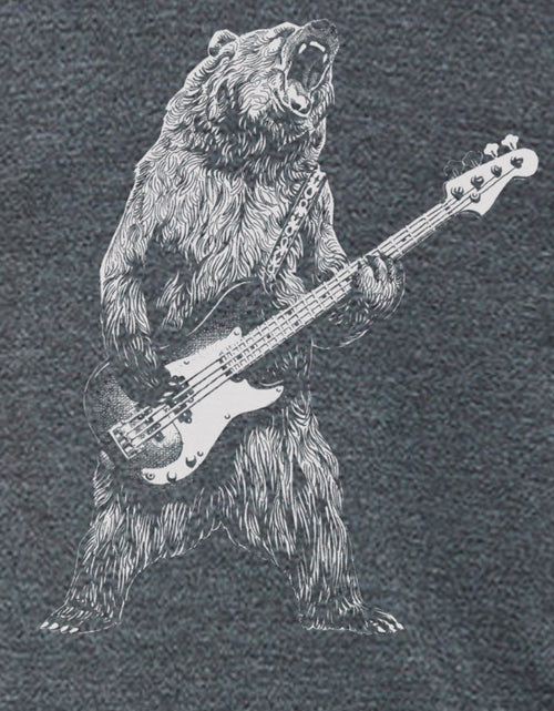 Load image into Gallery viewer, Bear Playing Bass Guitar
