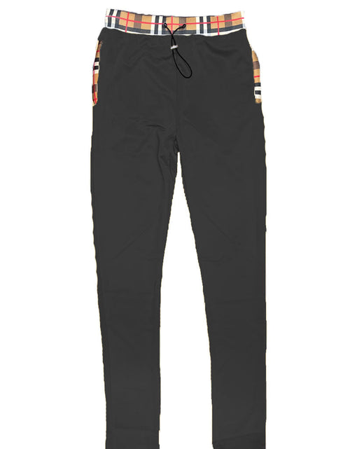 Load image into Gallery viewer, Checkered Detail Track Pant
