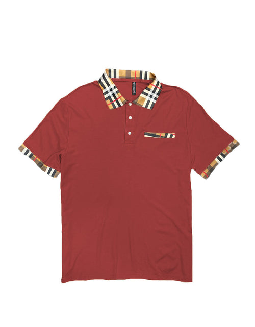 Load image into Gallery viewer, Checkered Detail Polo
