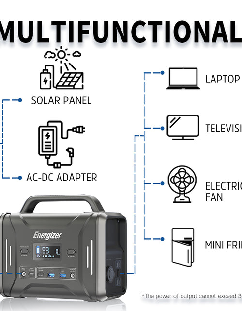 Load image into Gallery viewer, EU Energizer Portable Power Station pps320 + PWS110 110W
