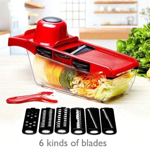 Load image into Gallery viewer, Stainless Steel 6 Blades Vegetable Slicer
