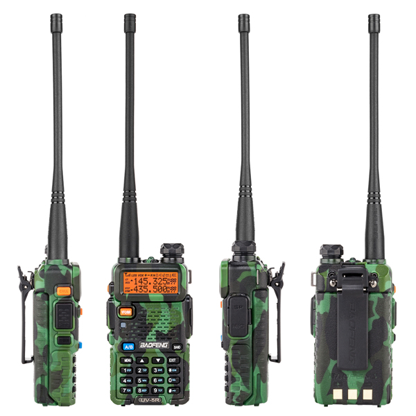 UK Warehouse BAOFENG 1.5" LCD Dual Band Walkie Talkie