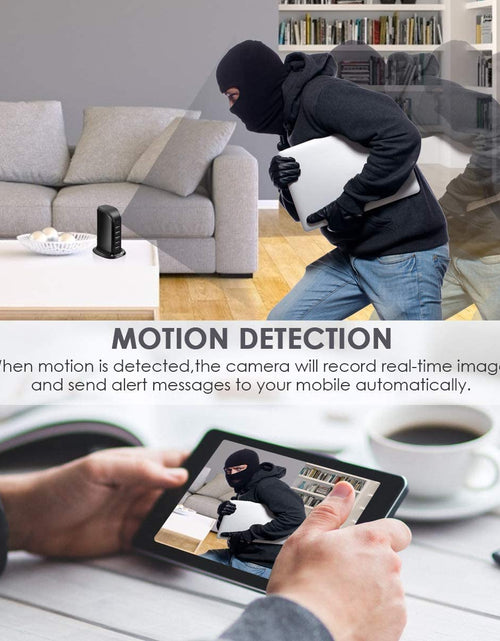 Load image into Gallery viewer, USB Plug Wifi Mini Camera Smart Charger 1080P Home Security Camera
