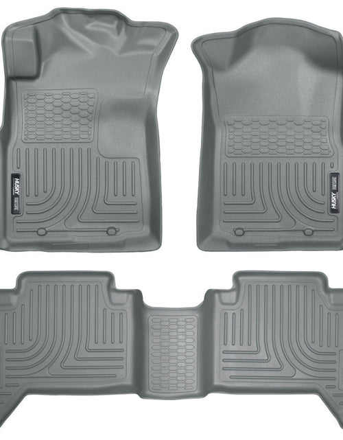 Load image into Gallery viewer, Husky Liners 05-13 Toyota Tacoma WeatherBeater Combo Grey Floor Liners
