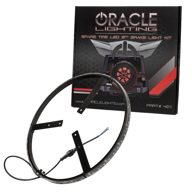 Oracle LED Illuminated Wheel Ring 3rd Brake Light - ColorSHIFT w/o